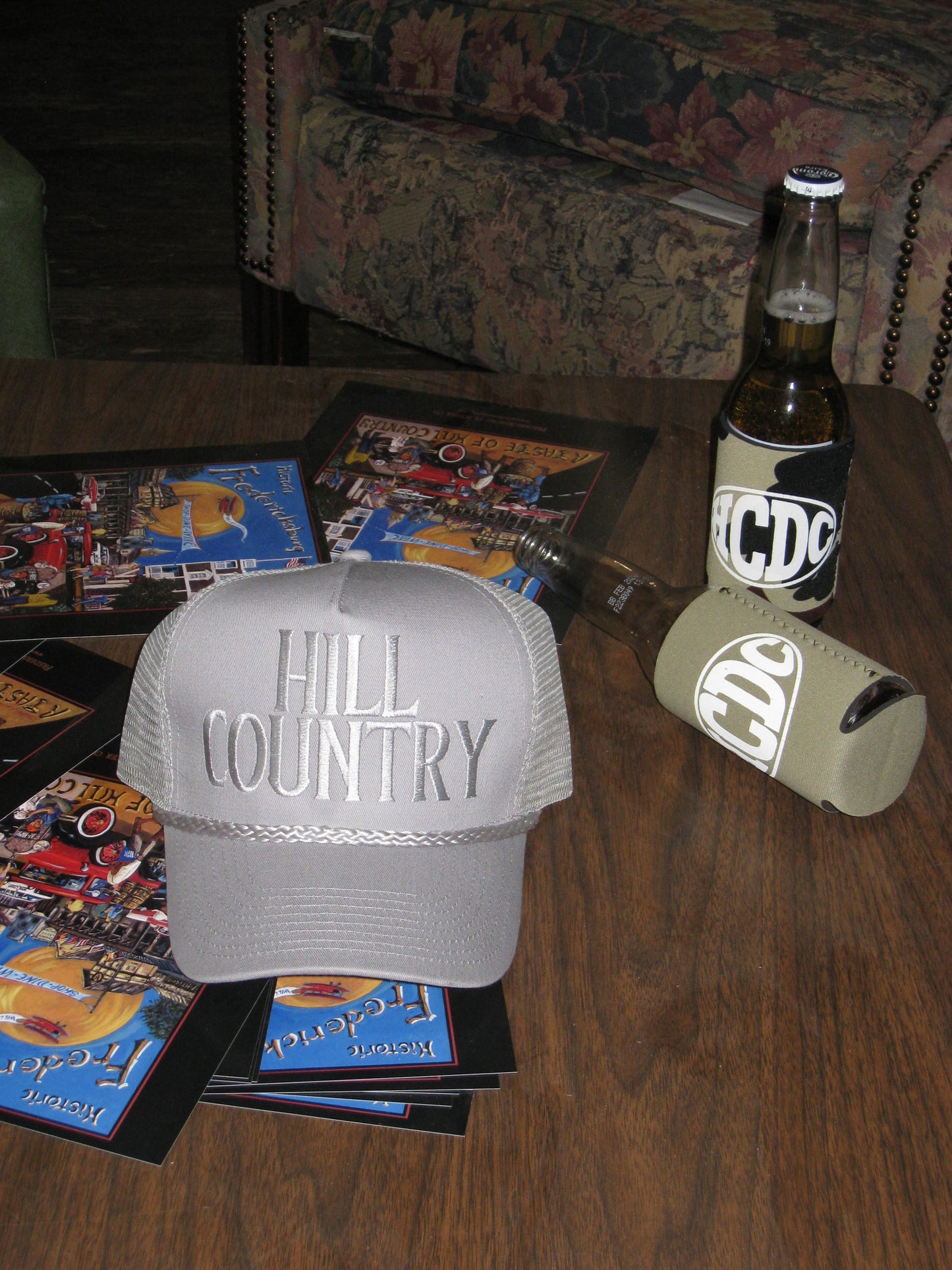 HILL COUNTRY ROPE CAP - ARMADILLO GRAY