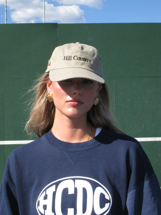 HILL COUNTRY DAD CAP - KHAKI